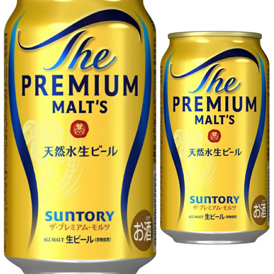 サントリー ザ・プレミアムモルツ 350ml缶 24本入 | LIQUOR DEPOT