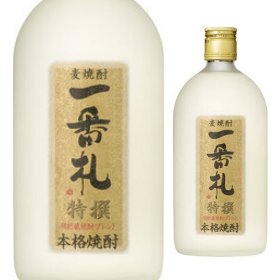 アサヒビール　麦焼酎　25°　一番札特撰　720ml
