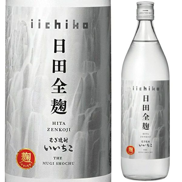 三和酒類　麦焼酎　25°　いいちこ　日田全麹　900ml