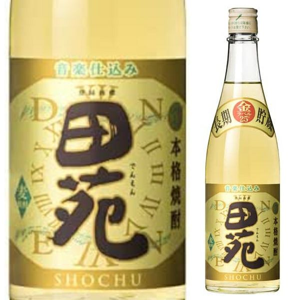 田苑酒造　麦焼酎　25°　田苑　金ラベル　720ml