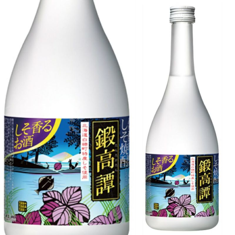 合同酒精　しそ焼酎　20°　鍛高譚（たんたかたん）　720ml