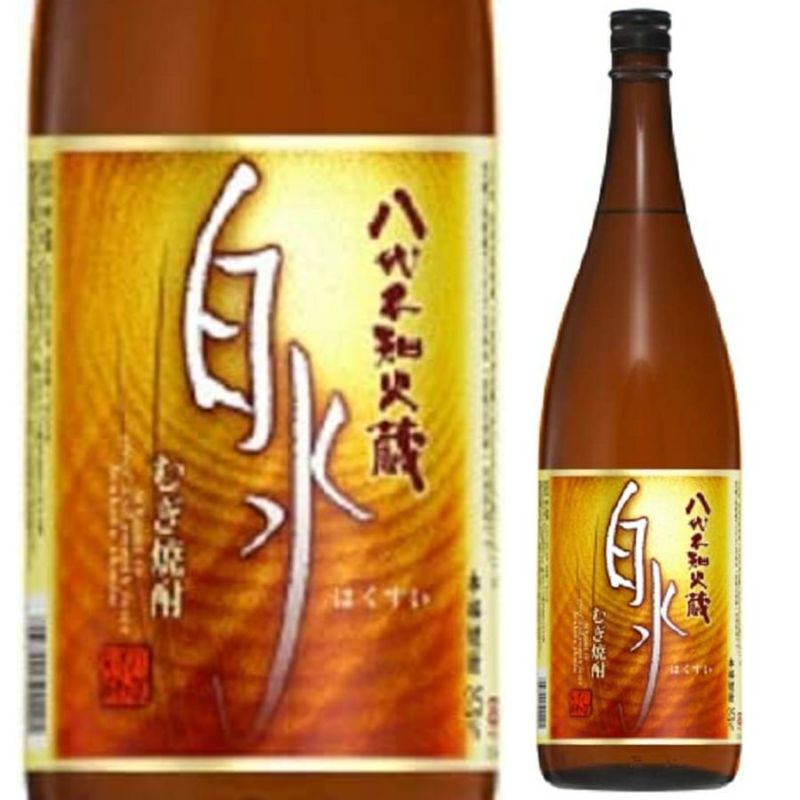 キリン　麦焼酎　25°　白水　1.8L