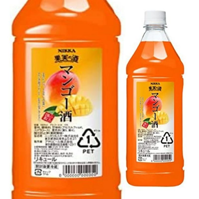 ニッカ　果実の酒　マンゴー酒　コンク　ペットボトル　1.8L