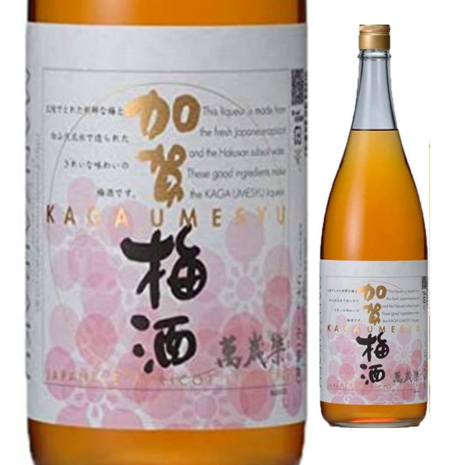 萬歳楽 加賀梅酒 1800ml | お酒の総合専門店【LIQUOR DEPOT