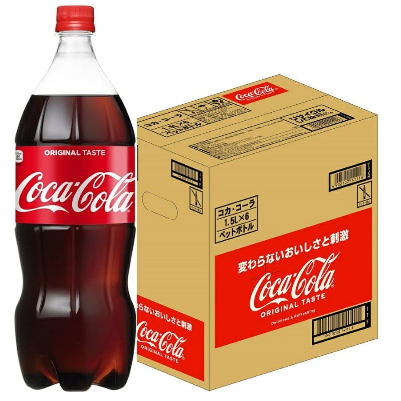 コカコーラ ペットボトル 1.5L 6本/ケース | 《公式》お酒の総合専門店【LIQUOR DEPOT（リカーデポ）】