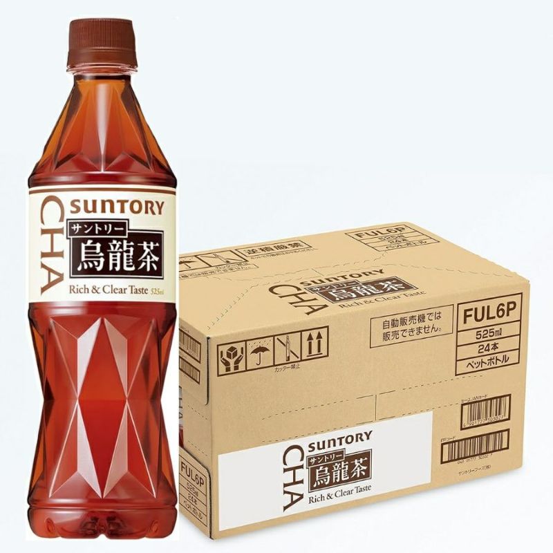 サントリー 烏龍茶 ペットボトル 525ml 24本/ケース 《公式》お酒の総合専門店【LIQUOR DEPOT（リカーデポ）】