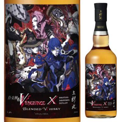 若鶴酒造 三郎丸蒸留所  「真・女神転生Ｖ Vengeance」×三郎丸 ブレンデッドウイスキー 700ml 【箱入】