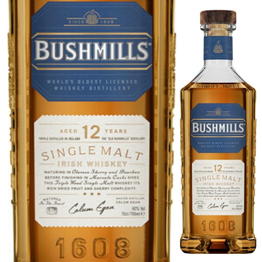 ブッシュミルズ 12年 シングルモルト 700ml | お酒の総合専門店