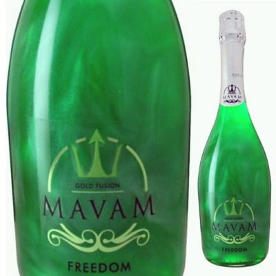マヴァム フリーダム レモンライム 緑 【LED付き】 750ml